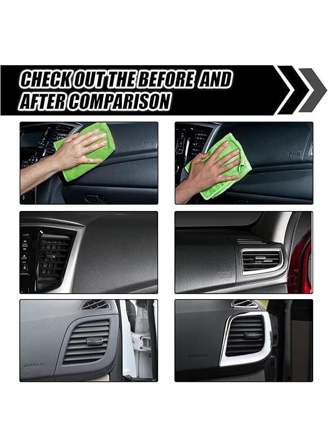 Goreem Plastic Restore Agent Spray With Sponge, Enhances Shine And Moisturizes Automotive Plastic Parts, Easy To Use (30Ml) - Image 5