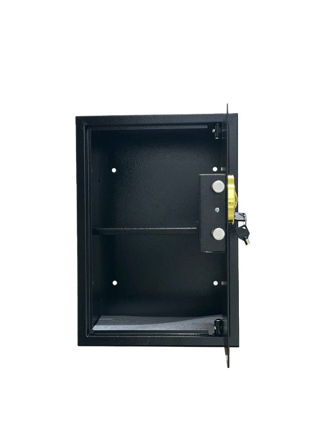 Luxury Fire-Resistant Digital Security Safe With Electronic Number Pad And Lock And Physical  Key 50*35*30 cm - Image 2