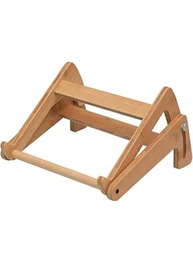 Adjustable Wooden Laptop Stand Portable Holder Ergonomic Support Rack for 13-15.6 Inch Notebooks - Image 1
