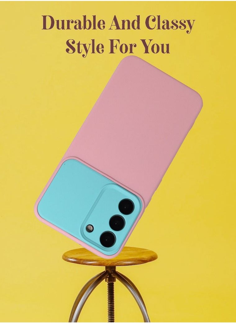 Galaxy S22 Plus Case Luxury Design Camera Protective Silicone Cover with Inside Soft Microfiber Lining Compatible with Samsung Galaxy S22 Plus