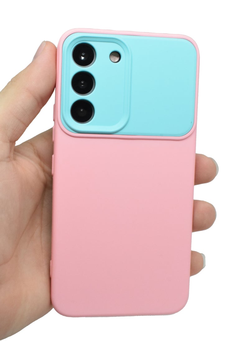 Galaxy S22 Plus Case Luxury Design Camera Protective Silicone Cover with Inside Soft Microfiber Lining Compatible with Samsung Galaxy S22 Plus