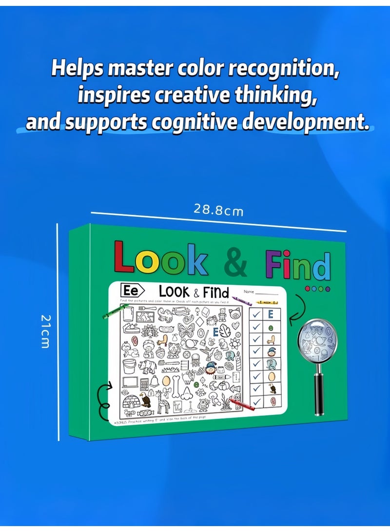 HOLA Kids' Brain Training Activity Book: 24 Pages of 'Right-Question, Left-Answer' Fun | Boost Observation & Logical Thinking Skills - Image 3