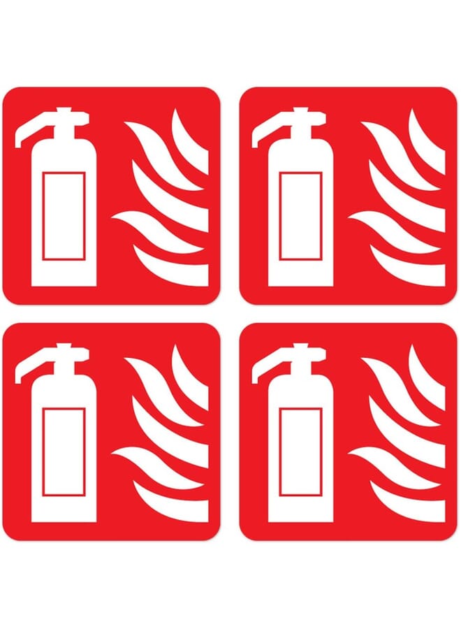 Fire Extinguisher Signself Adhesive Vinyl Decal St