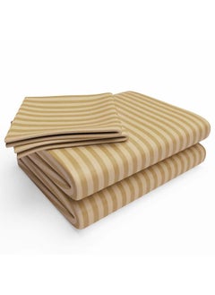 Hotel Collection HOTEL COLLECTION Brown King Flat Sheet with 2 Pillow Cases 240x280 cm  - Image 2