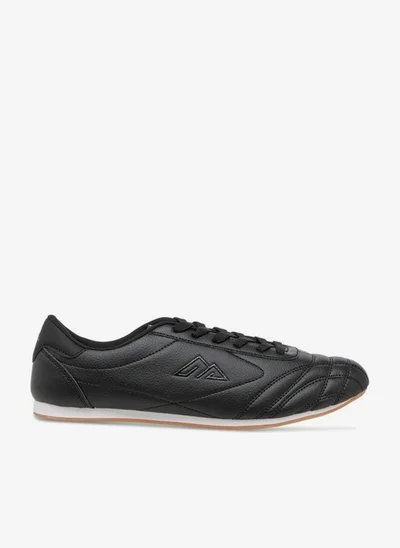 Oaklan by Shoexpress Stitch Detail Sneakers with Lace-Up Closure
