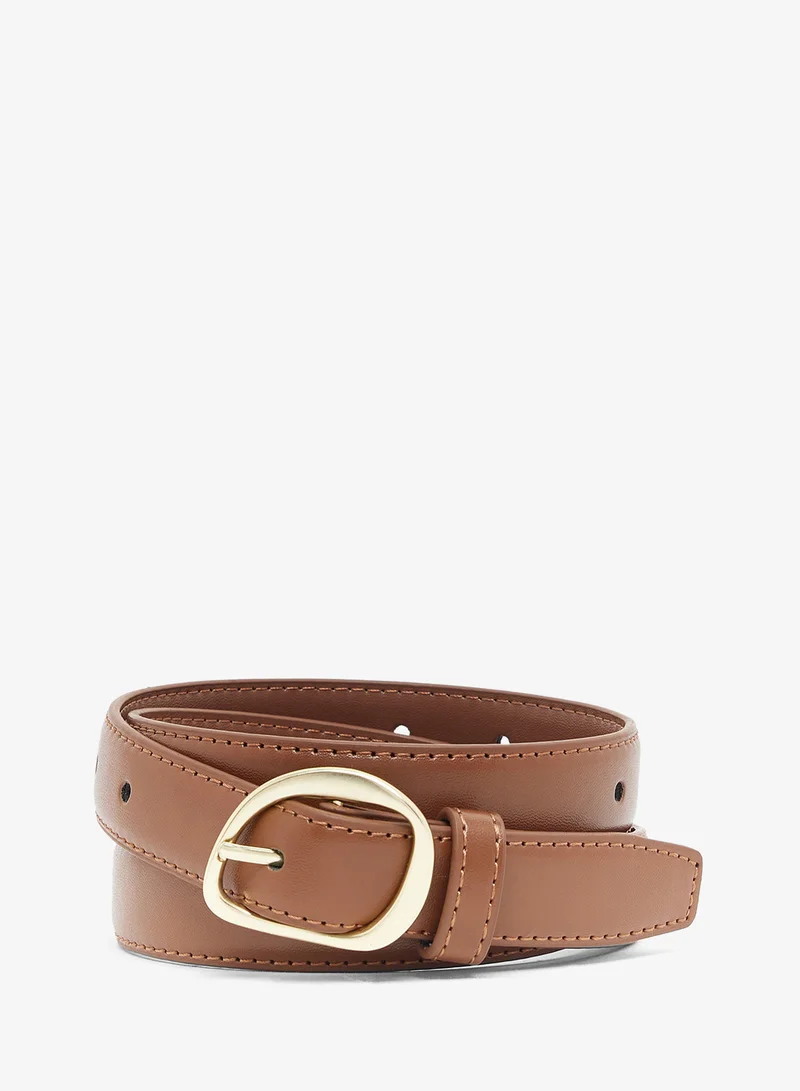 ELLA Snakeprint Slim Belt