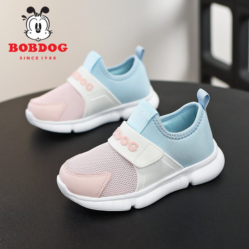Babudou Kidsren'S Shoes, Boys' Slip-On Shoes, 2025 Summer Style Breathable Kidsren'S Mesh Shoes, Girls' Non-Slip Sports Shoes - Image 1