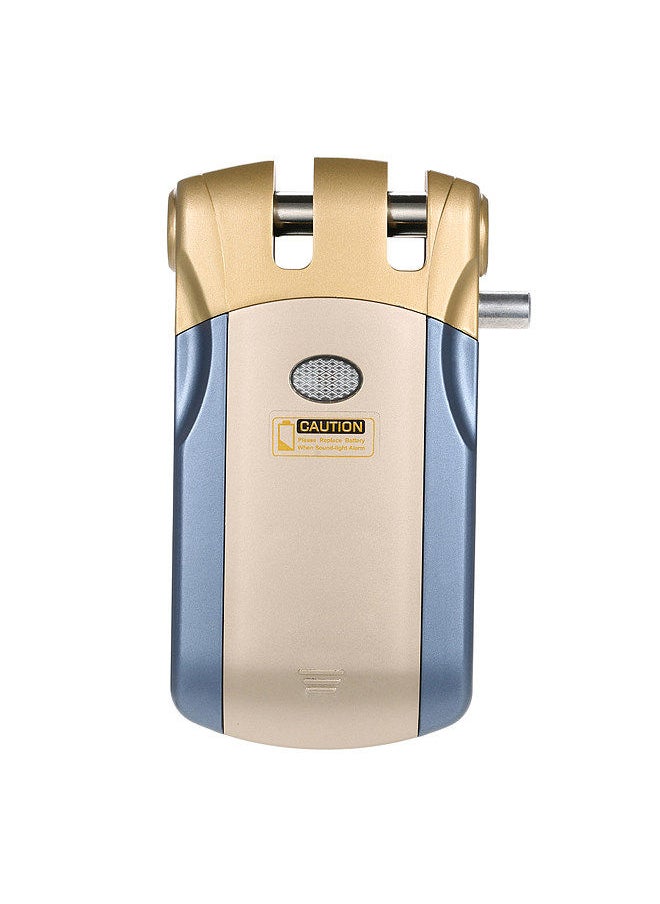 WAFU - WF-018 Wireless Remote Control Lock Security Invisible Keyless Door Entry Intelligent Lock Zinc Alloy Metal with 4 Remote Keys Smart Home Villa Office Access Control Security System - Image 1