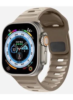 Bilisim Accessory Apple Watch Gs Dt Pro T500 Ultra 2 3 4 5 6 7 8 Se Compatible 42 44 45MM Special Sport Band Strap Brown