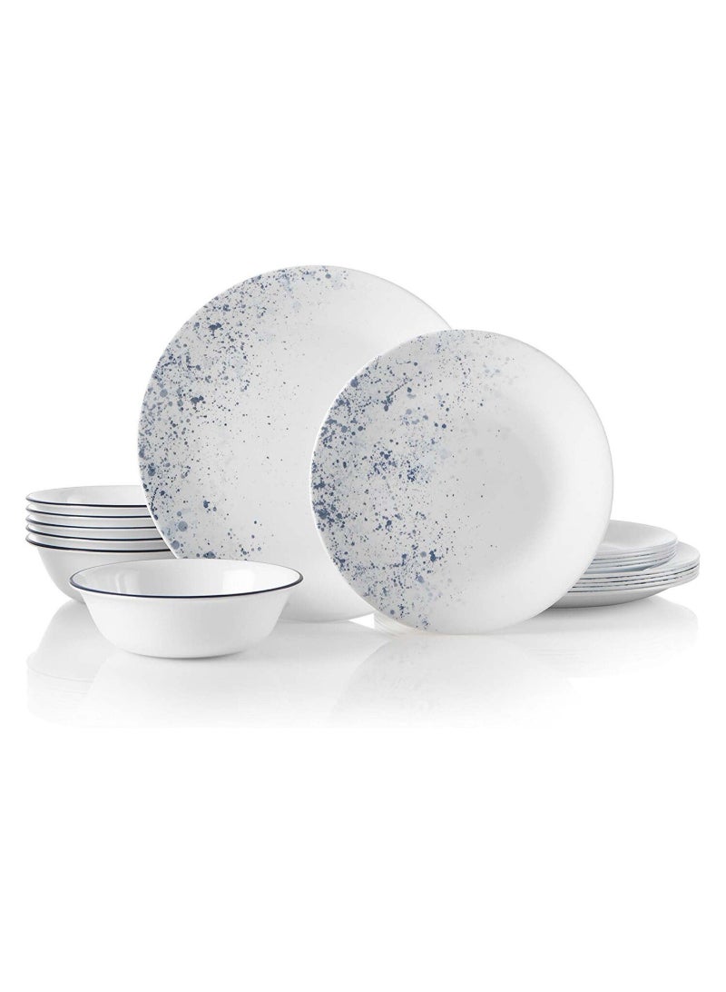 Corelle Dinner Set Indigo Speckle 18Pcs 1134352