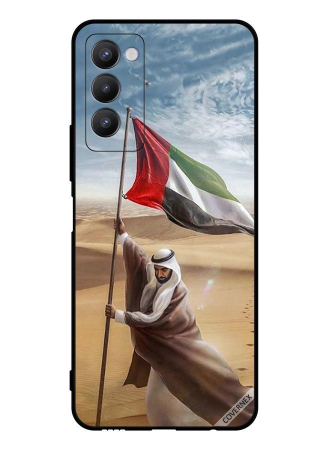 Covernex Protective Case Cover For Tecno Camon 18 Zayed Planted UAE Flag - Image 1