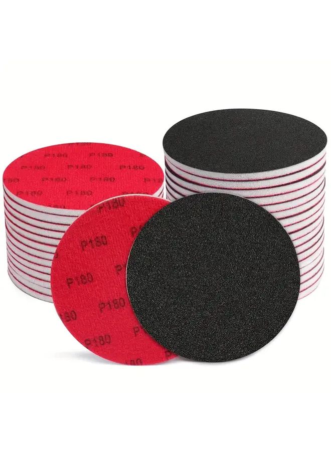 18pcs 5 Inch Sanding Sponge Discs 180 2000 Grit Wet Dry Sanding Pads - Image 1