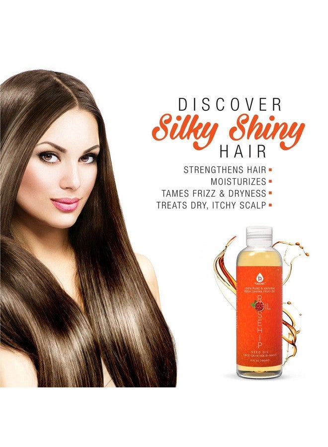 بورسونيك زيت ثمر الورد من بورسونيك للوجه والأظافر والشعر والبشرة، 6 أونصة - Image 3