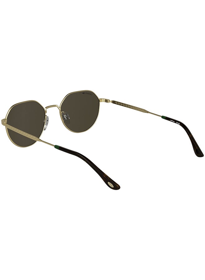 LACOSTE نظارات شمسية معدنية كاملة الإطار لاكوست L268S 5320 (710) ذهبية - Image 2