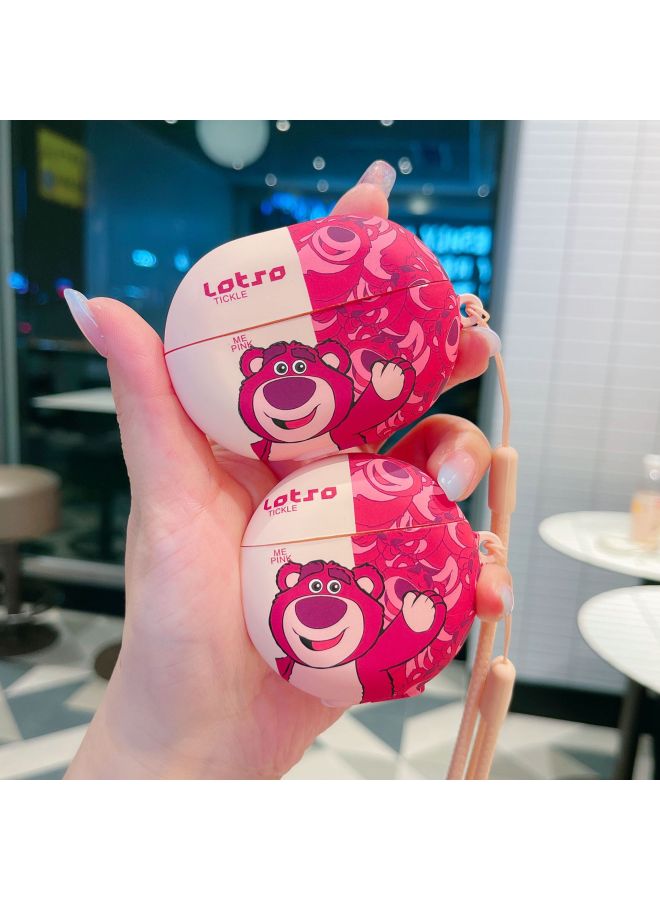 Loquat 2 Soft Case Tpu For HuaweiCartoon Pro Matte Wireless Seebudsre3 For F45i Bluetooth Headset Protective Cover-Color:Green Panda With Carabiner-Model:Suitable For Freebuds Se2 - Image 4