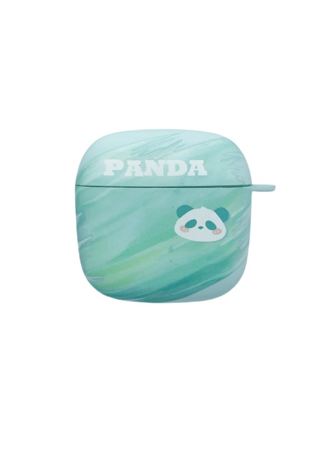 Loquat 2 Soft Case Tpu For HuaweiCartoon Pro Matte Wireless Seebudsre3 For F45i Bluetooth Headset Protective Cover-Color:Green Panda With Carabiner-Model:Suitable For Freebuds Se2 - Image 1