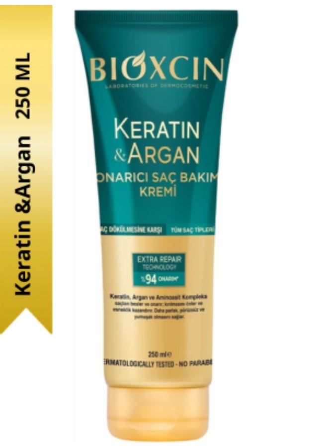 بيوكسين كريم بيوكسين كيراتين أرغان لإصلاح الشعر التالف 250 مل - Image 1