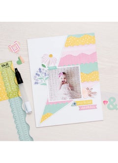 We R Memory Keepers Rulers And Tear Guide Easy To Tear And Deckle Paper Diy Craft Project Zigzag Wave Coarse Deckle Fine Deckle Card Making Scrapbooking Invitations Journaling Decorations  - Image 5