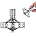 CHEETOP Precision Metal Spinning Top Long Lasting Spin Time and Perfect Balance Skilled Adult Easily Exceed 10 Mins Portable Stainless Steel EDC Office Desktop Game Toys L Silver - Image 2