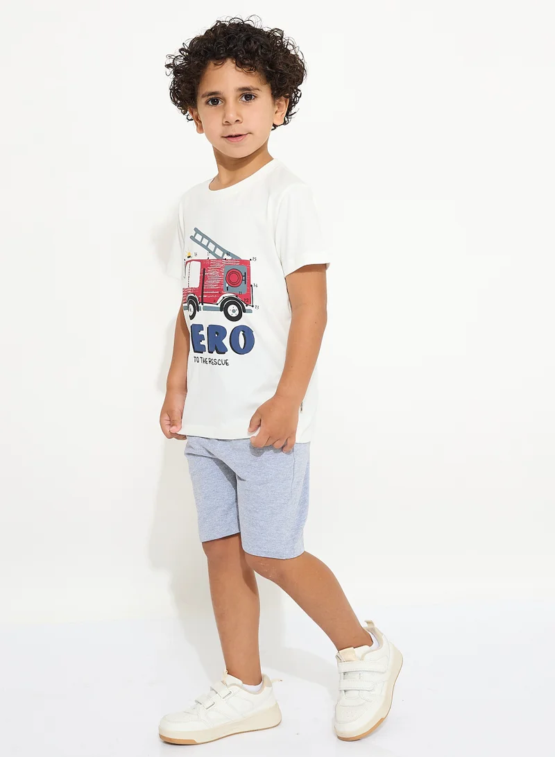 victor and jane victor and jane Boys T-shirt "HERO"