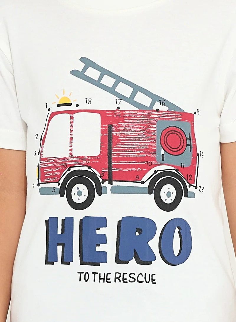 Victor And Jane  victor and jane Boys T-shirt "HERO" for Men | Best Price UAE