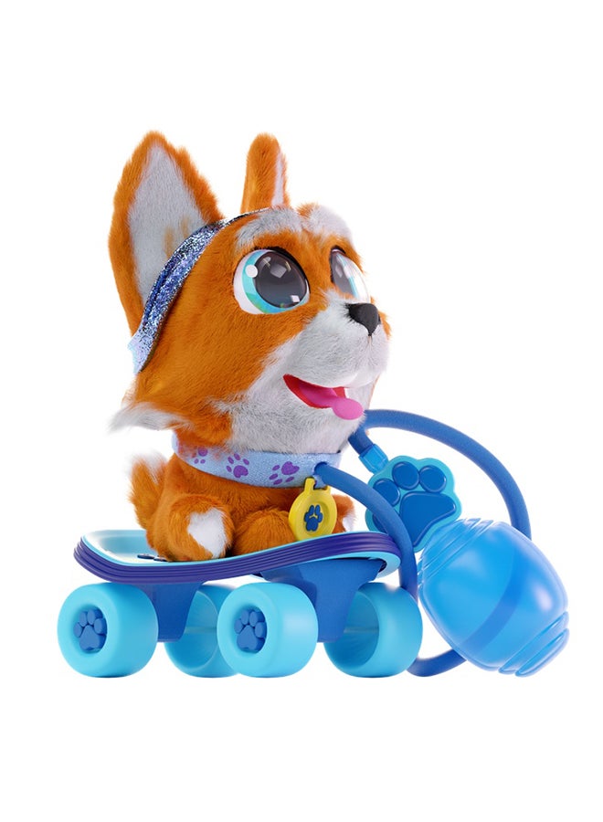 EOLO Sprint Mini - Air Pump Leash Handle - With Pop-Up Ears - Superstable Skate - Orange Color - Try Me Open Box - Image 3