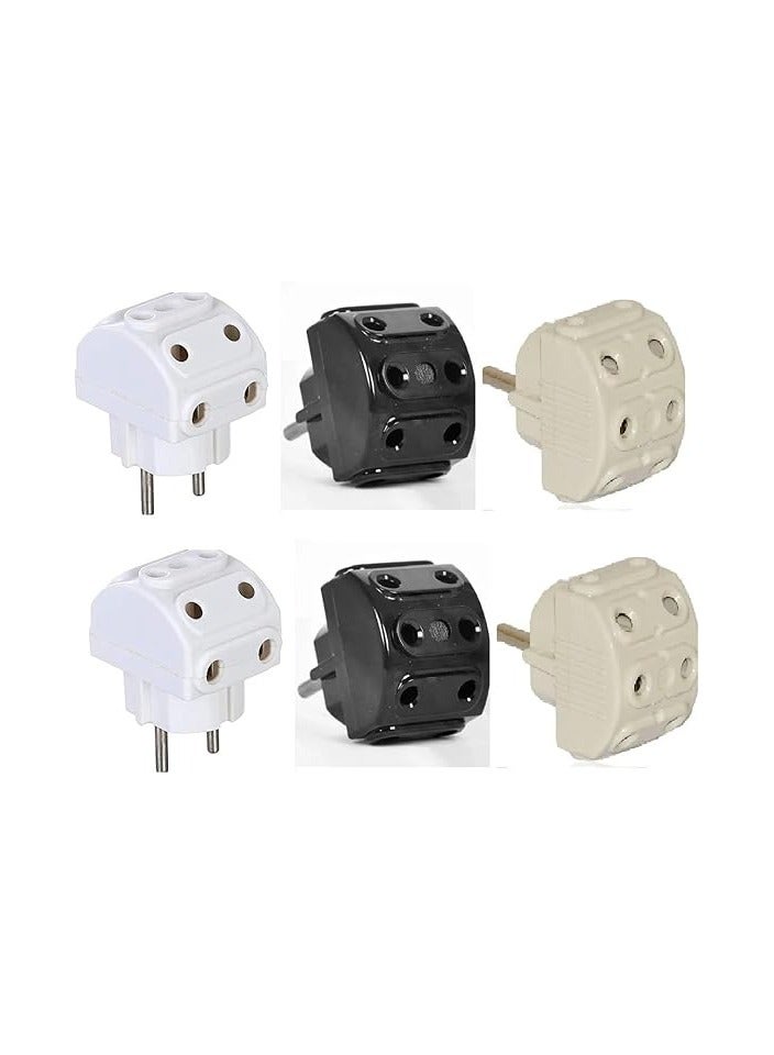 مشترك خماسي 5 عين 6 قطع متعدد الألوان