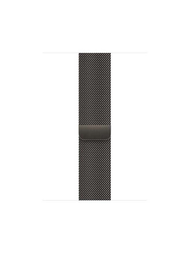 NIBEMINENT Milanese Loop For Watch 7 45mm Graphite  - Image 1