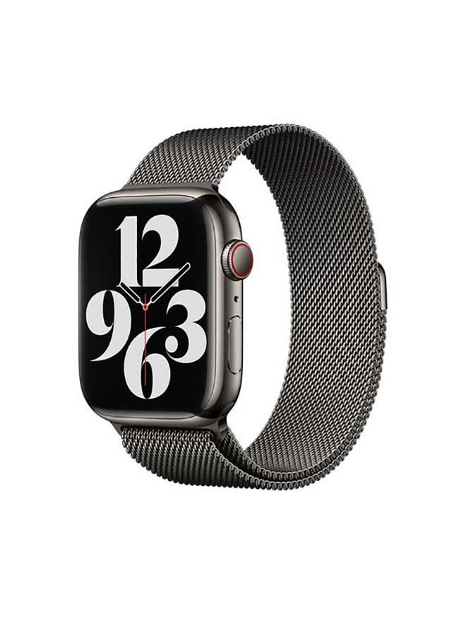 NIBEMINENT Milanese Loop For Watch 7 45mm Graphite  - Image 2