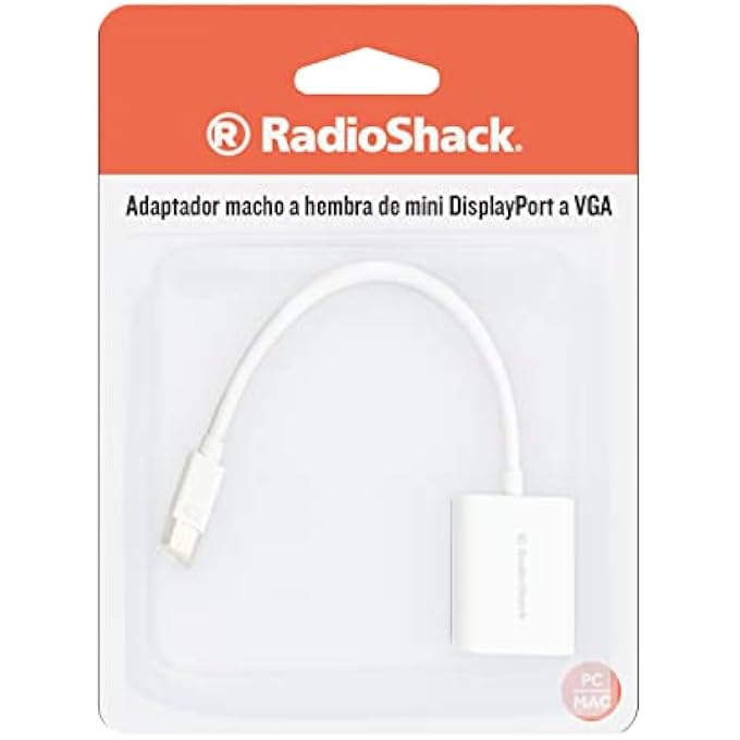 rayihni MINI DISPLAYPORT TO VGA ADAPTER - Image 1