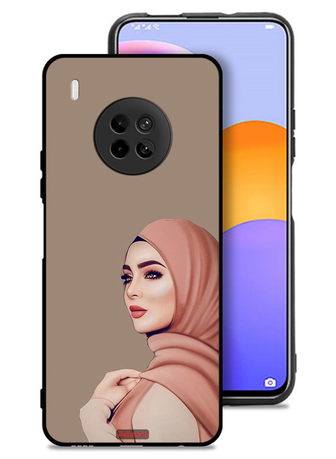 Tolwak Huawei Y9a Protective Case Cover Beautiful Hijab Girl - Image 1