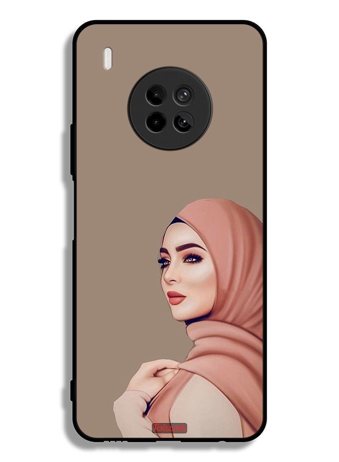 Tolwak Huawei Y9a Protective Case Cover Beautiful Hijab Girl - Image 2