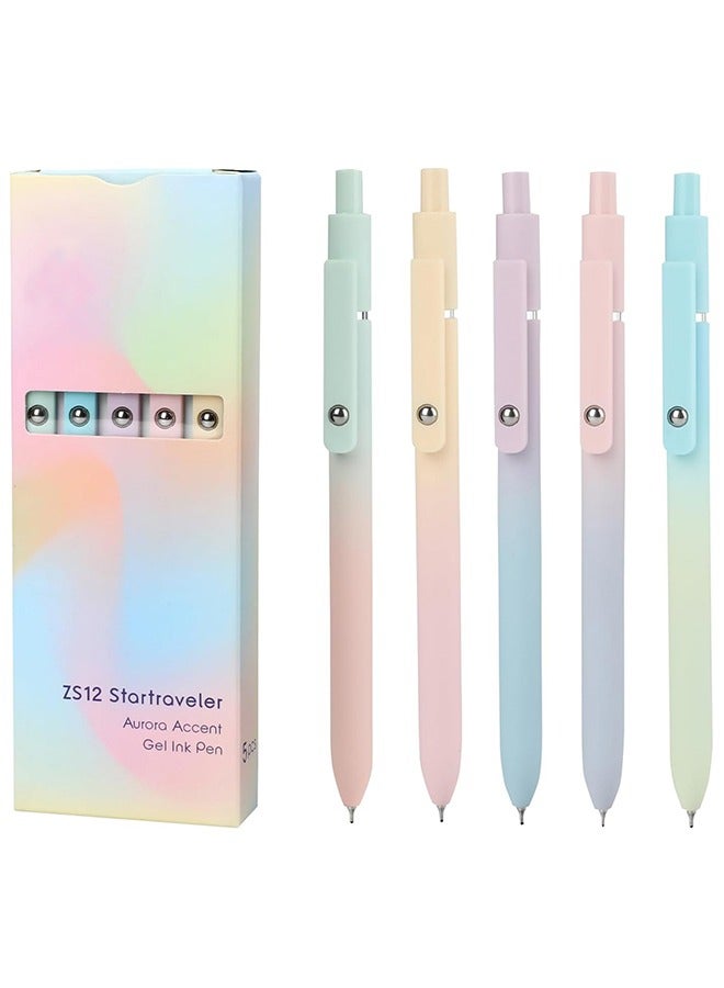 Generic Gel Pens, 0.5mm Premium Gel Roller Pens, Cute Aesthetic Black Ink Pens for Women, Gifts for Teen Girls Kids, Preppy Essentials Smooth Writing Stationary Study Nursing Office School Drawing Supplies  - Image 1