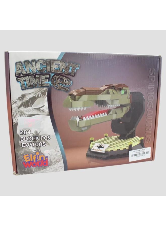 Jurassic Dinosaur Spinosaurus Building Blocks - 284 Pcs - Image 2