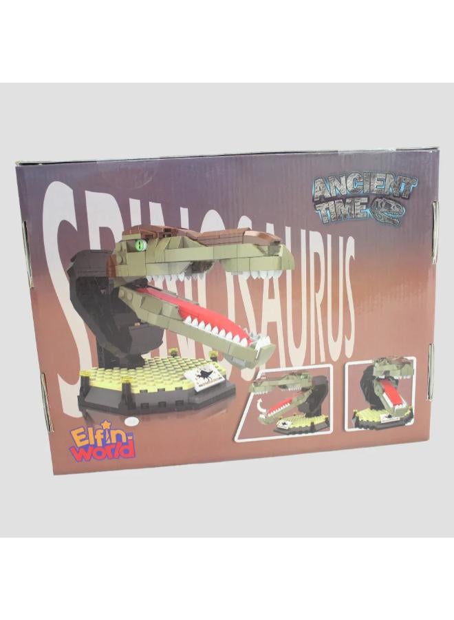Jurassic Dinosaur Spinosaurus Building Blocks - 284 Pcs - Image 1