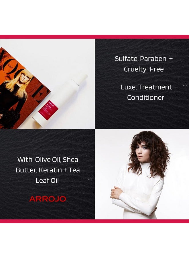 ARROJO Whipped Treatment Hair Color Conditioner Deep Hair Conditioner For Color Treated Hair Preserves Shine And Luster Long Lasting Colorsaving Deep Conditioner For Colored Hair (7.5 Oz)  - Image 4