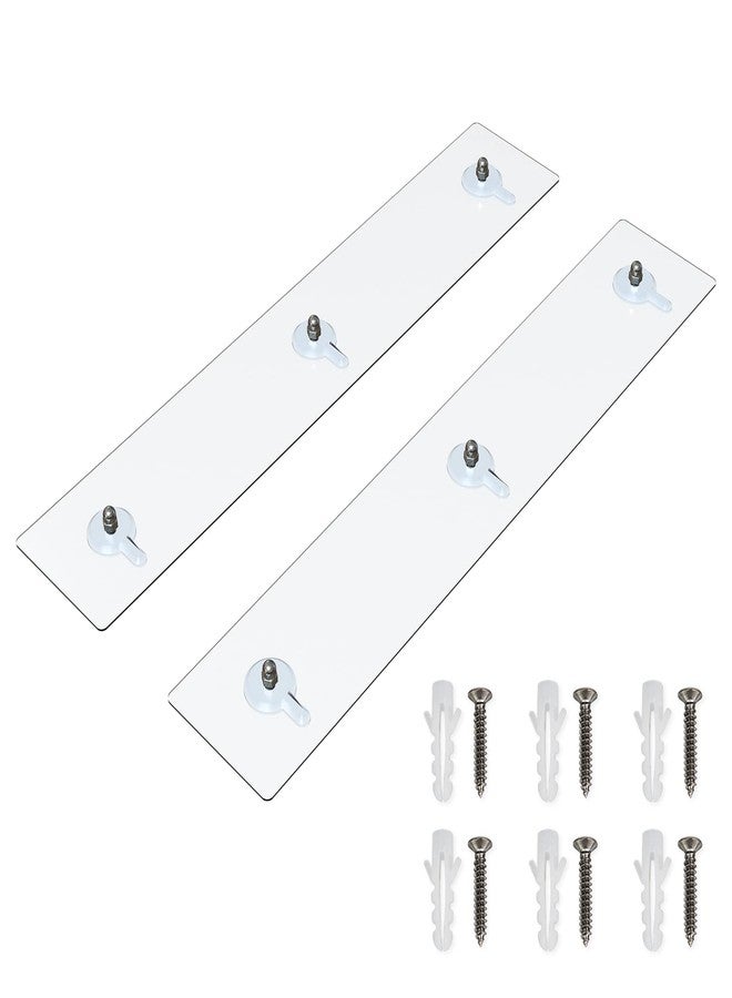 Bakzon 2 Pack Shower Caddy Adhesive for Replacement, No Drilling Strong Transparent Adhesive for Shower Caddy - Image 1