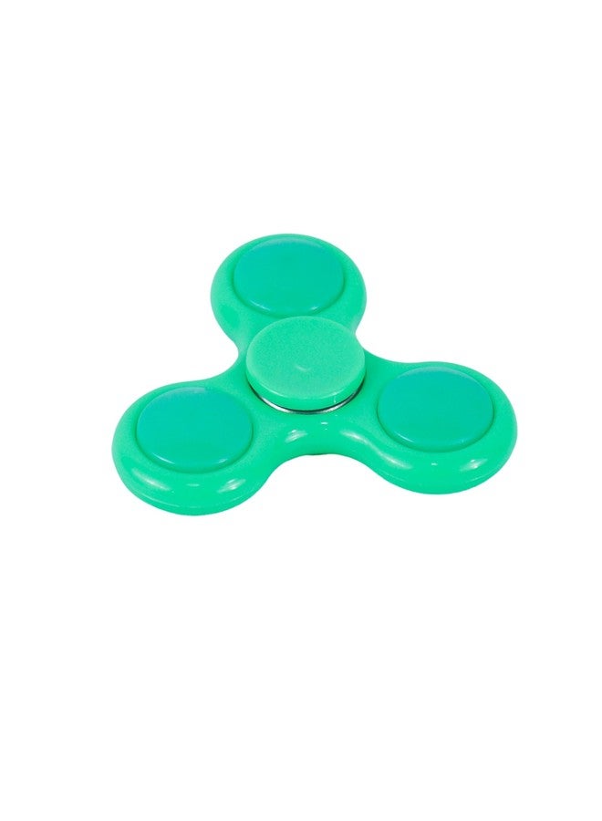 Premsons® Hand Spinner Desk Toy - High Speed Smooth Finger Spin Sensory Fidget Stress Relief Game Play for Kids & Adults - Birthday Party Gift - Plastic - Green - Image 3