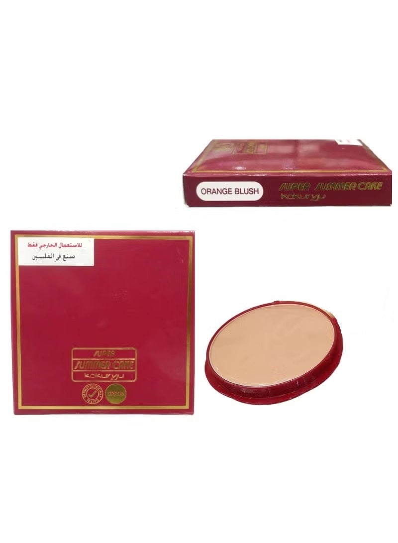 كوكوريو سمر كيك اورنج بلاش  تعمل علي توحيد لون البشرة