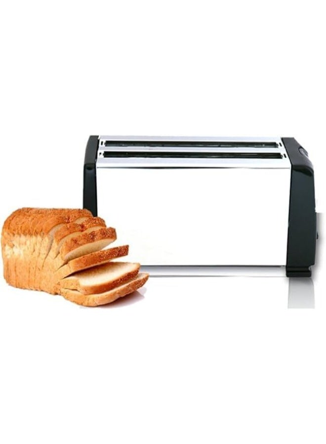 MUNTAQI Stainless Steel Slice Bread Toaster with Adjustable Browning Control, Stop Function & Removable Crumb Tray – 2 Slice Breakfast Toaster Machine - Image 5