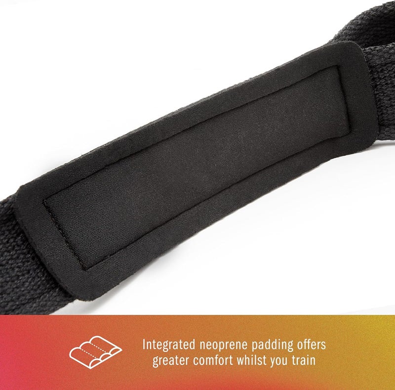 Adidas Unisex Adult Lifting Straps with Heavy-Duty Neoprene Padding, Black, One Size - Image 3