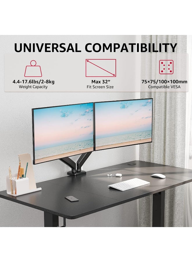REDRAGON GMK915 Dual Monitor Mount Stand - Image 5