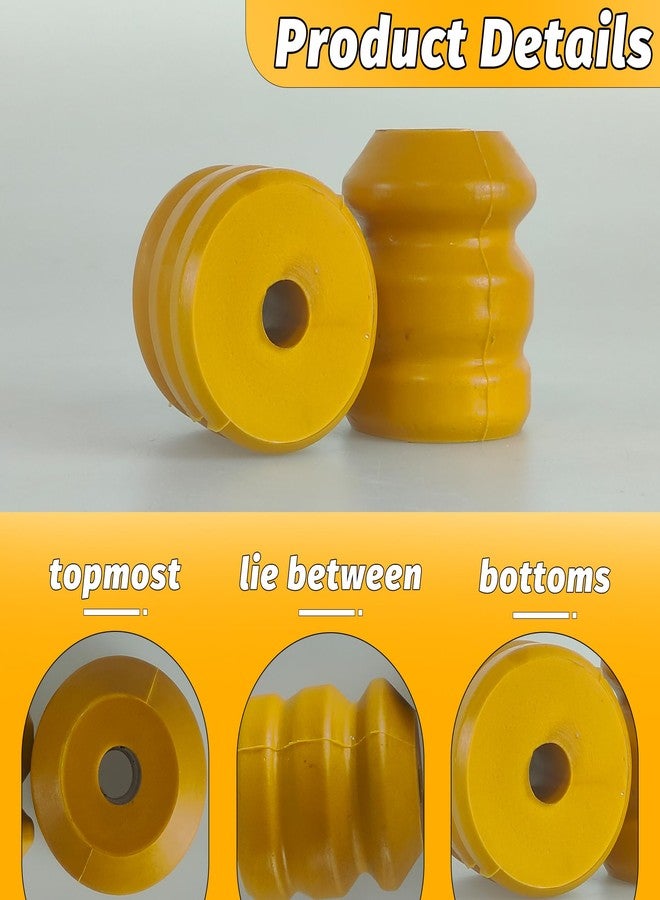 Yukauto Front Bump Stops, Jounce Bumpers Fit for 2004-2009 Dodge Durango, 2007-2009 Aspen (1 Pair) - Image 2