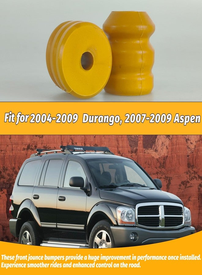 Yukauto Front Bump Stops, Jounce Bumpers Fit for 2004-2009 Dodge Durango, 2007-2009 Aspen (1 Pair) - Image 5