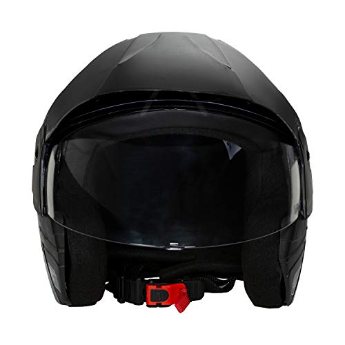 Studds Ninja Concept Eco Open Face Helmet- Black (Xl) - Image 2