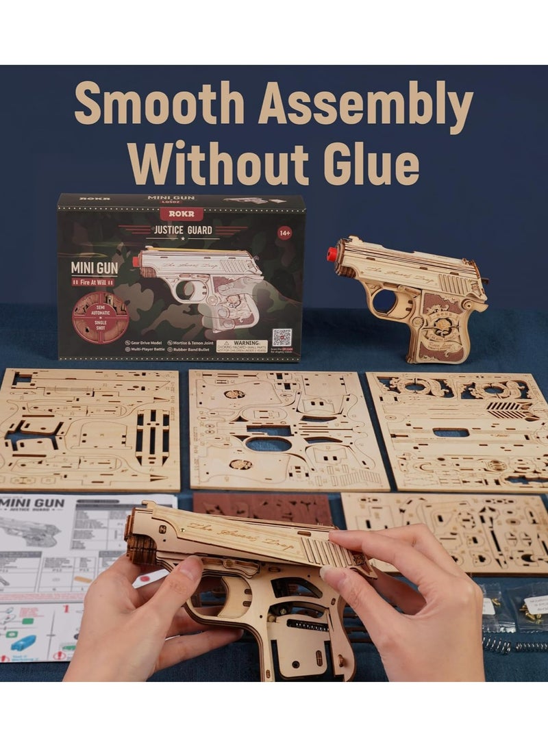 ROBOTIME ROKR LQ502 Premium 3D Puzzle Mechanical Model Building Kits for Adults & Teens Perfect Gift for Home Decor, Ramadan & Holiday Eid and Birthday - Image 4