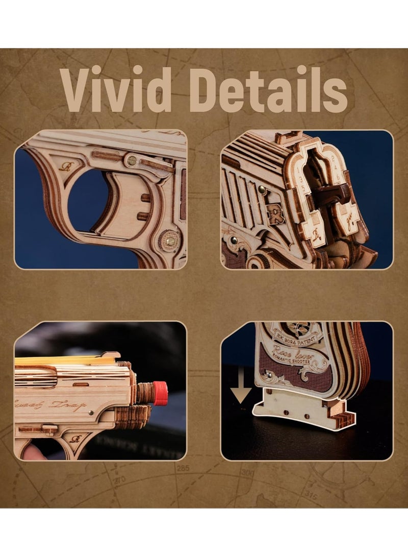 ROBOTIME ROKR LQ502 Premium 3D Puzzle Mechanical Model Building Kits for Adults & Teens Perfect Gift for Home Decor, Ramadan & Holiday Eid and Birthday - Image 5