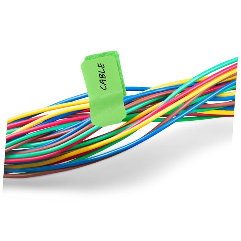 24 Pcs Colorful Cord Labels Cable Tags For Easy Identification Home Office Efficient Cable Management - Image 5