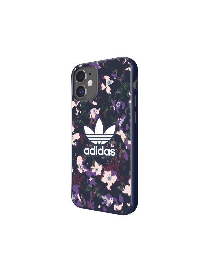 Adidas حافظة ADIDAS Snap Graphic لهاتف iPhone 12 Mini - أزرق داكن/أرجواني نشط - Image 3