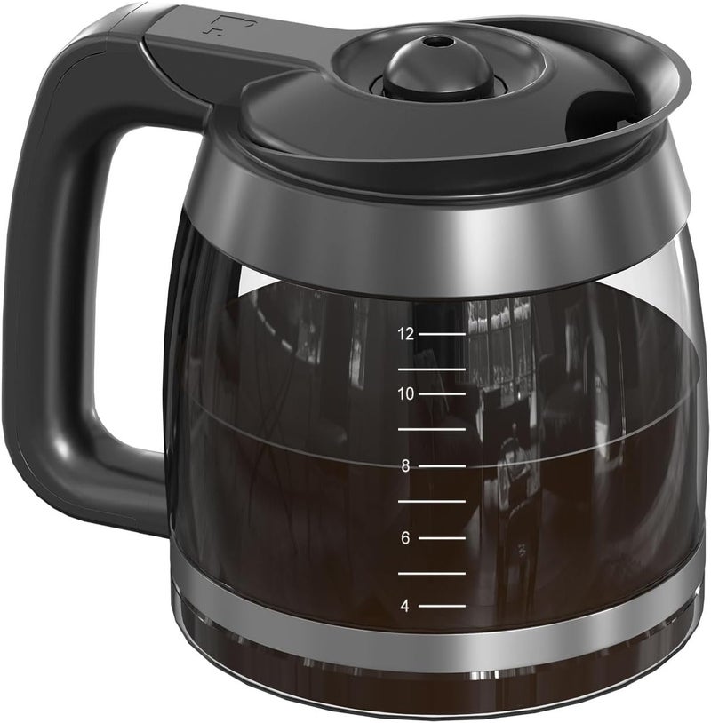 Colidier CE251 12-Cup Glass Carafe Pot Replacement Compatible with Ninja Coffee Brewer Maker, Fit Models CE251 CE201 CE201C CE200 CE200C Model# XGLSLID200, 1 Pack - Image 1